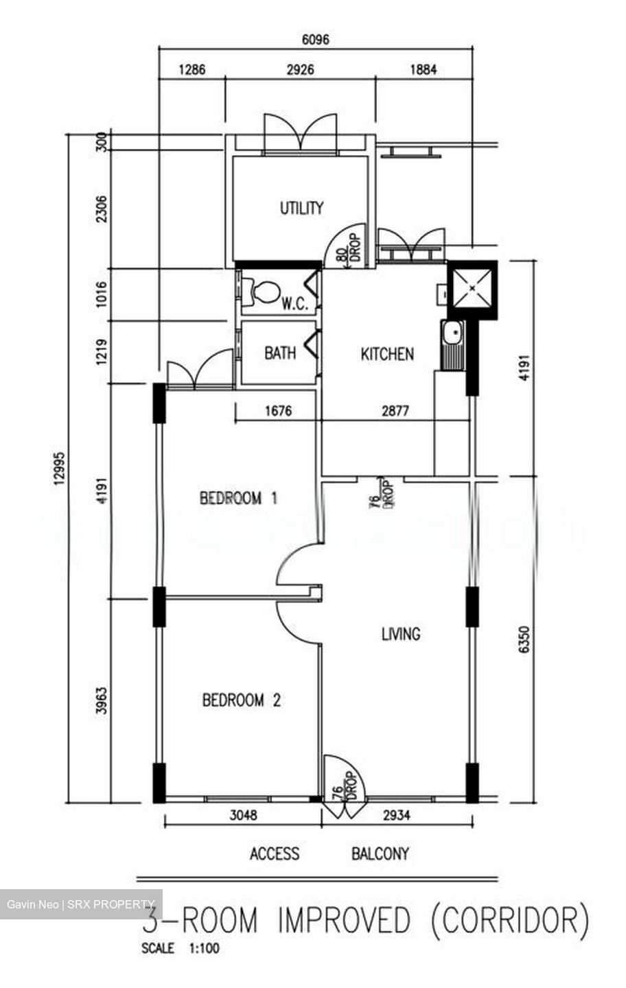 Blk 119 Bukit Merah View (Bukit Merah), HDB 3 Rooms #596760991